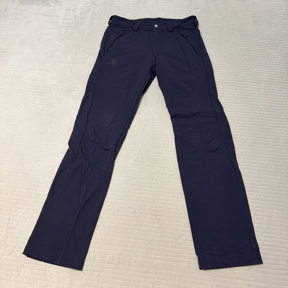 Salomon Wayfarer LT Pant mens Hiking Trousers size 29x32 M Medium STRETCH
